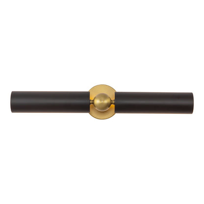 Kuzco Cole 23" Gold Picture Lt, Brushed Gold/Matte Black
