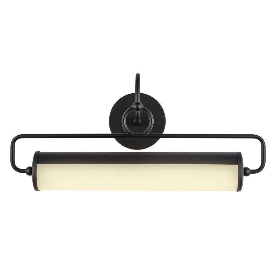 Kuzco Ellen 21" LED Wall/Picture Light, Matte Black/Steel Shade - PL447120MB