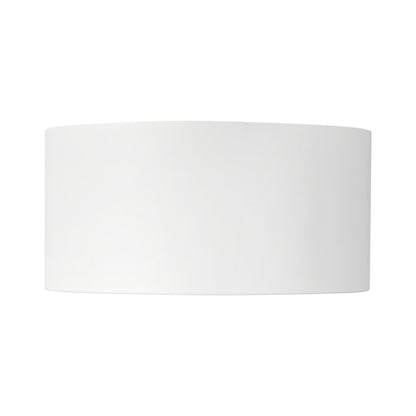 Kuzco Uma 7" White Dimmable LED Semi-Flush Mount, Whiteite