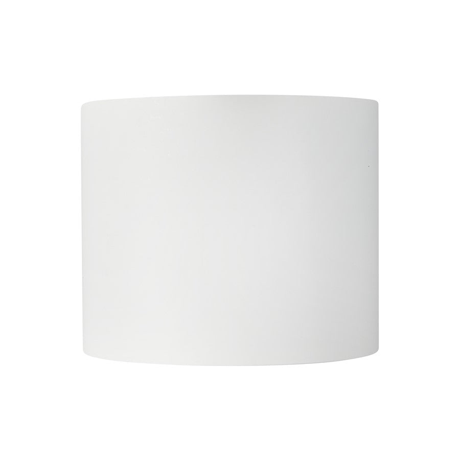 Kuzco Uma 7" White Dimmable LED Semi-Flush Mount, White