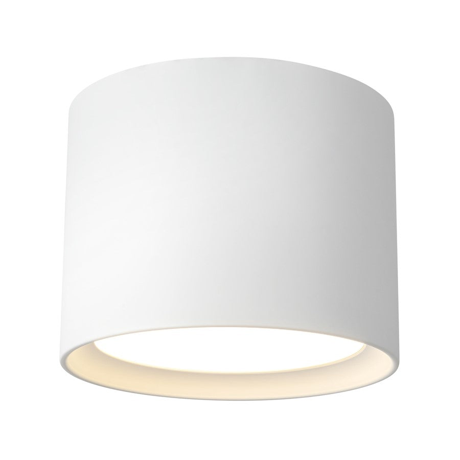 Kuzco Uma 9" Wht Dim LED Semi-Flush Mount, Wht - SF0703209WH