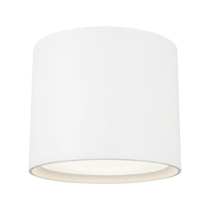 Kuzco Uma 12" Wht Dim LED Semi-Flush Mount, Wht - SF0703212WH