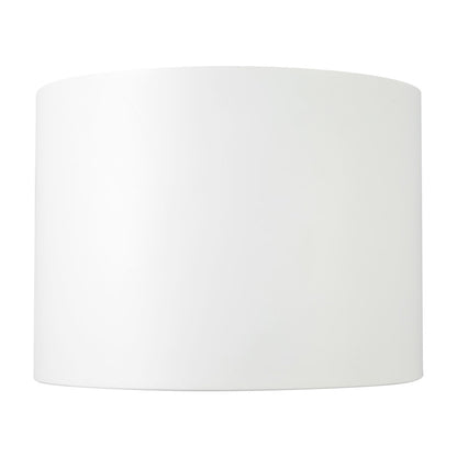 Kuzco Uma 15" Wht Dimmable LED Semi-Flush Mount, White