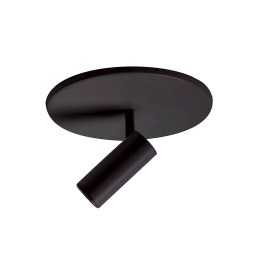 Kuzco Downey 2" LED Semi Flush Mount, Black/Clear Acrylic TIR Lens - SF15001-BK