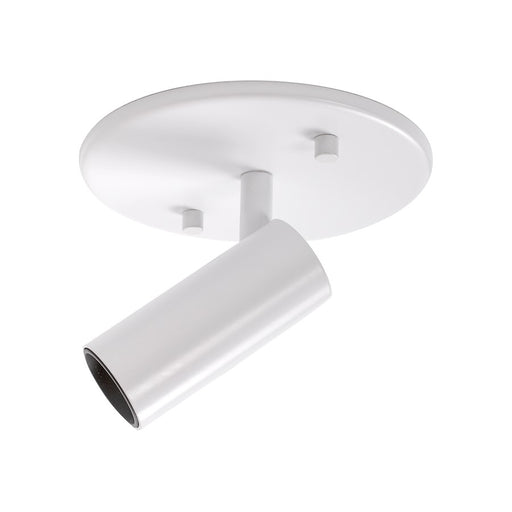Kuzco Downey 4" LED Semi Flush, White/Clear Acrylic TIR Lens - SF15101-WH
