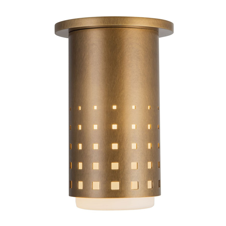Kuzco Astoria 5" Brass Semi-Flush Mount, Vintage Brass - SF70807-VB
