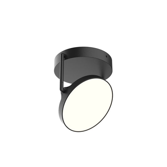 Kuzco Novel 5" LED Semi-Flush Mount, Black - SF72205-BK-UNV