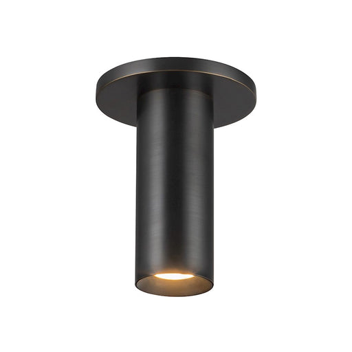 Kuzco Mason 6" LED Semi-Flush, Bronze/Clear Acrylic TIR Optics - SF90406-UB