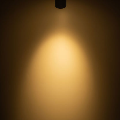 Kuzco Mason 5" Black Dimmable LED Semi-Flush Mount, Urban Bronze