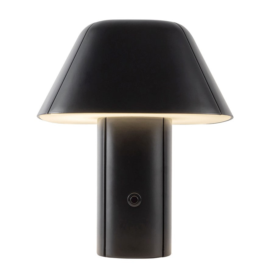Kuzco Folio 10" Black Dimmable LED Table Lamp, Black