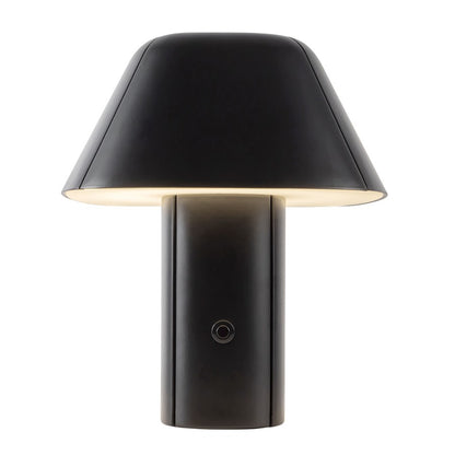 Kuzco Folio 10" Black Dimmable LED Table Lamp, Black
