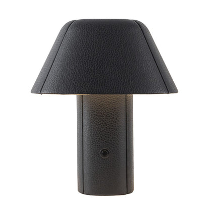 Kuzco Folio 10" Blk Dim LED Table Lamp, Brown Vegan Leather - TL21509-BVL