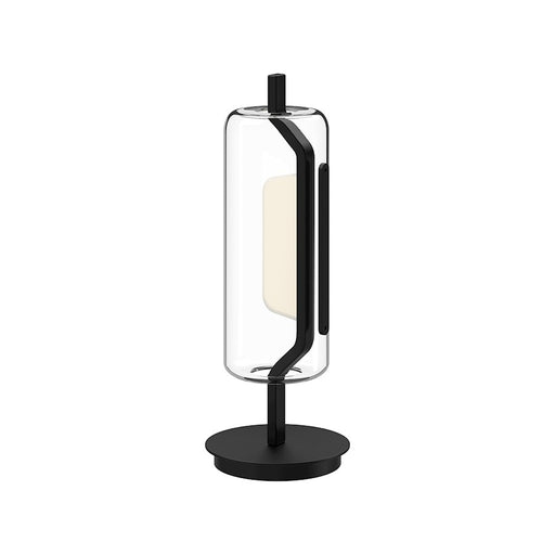 Kuzco Hilo 18" LED Table Lamp, Black/Clear Exterior/White Interior - TL28518-BK