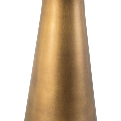 Kuzco Blair 21" Brass Table Lamp, Vintage Brass