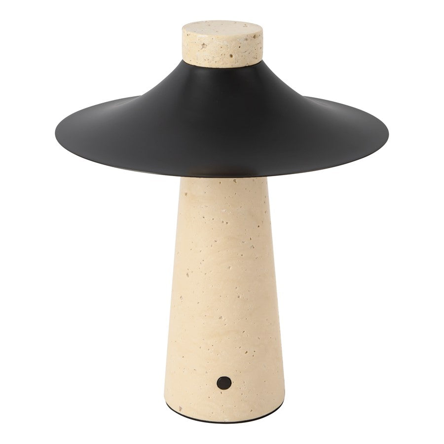 Kuzco Hagen 12" Black Dimmable LED Table Lamp, Urban Bronze