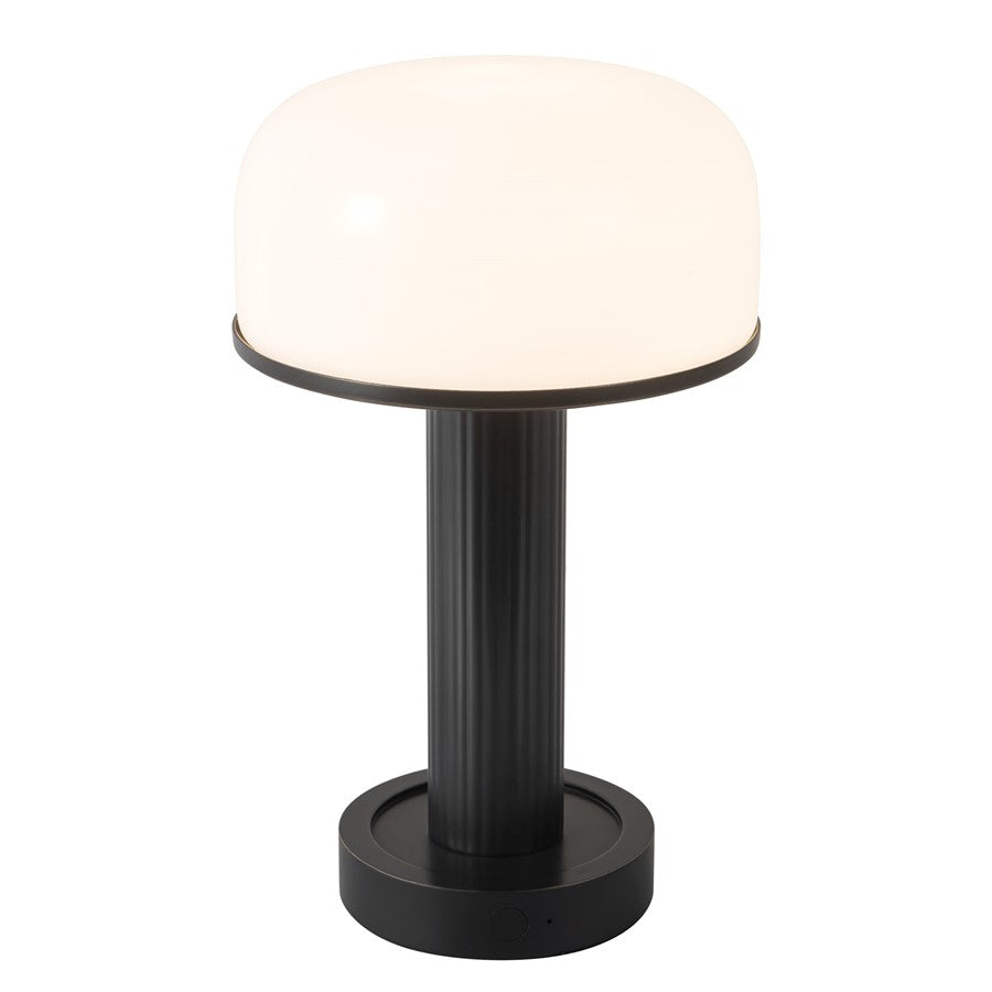 Kuzco Vienna 9" Black Dimmable LED Table Lamp, Urban Bronze