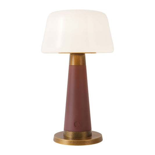 Kuzco Clemence 11" Red Dim LED Table Lamp, Burgundy - TL314106BGD