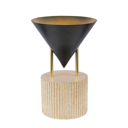 Kuzco Versus 15" Blk Table Lamp, Urban Brz - TL341015UB