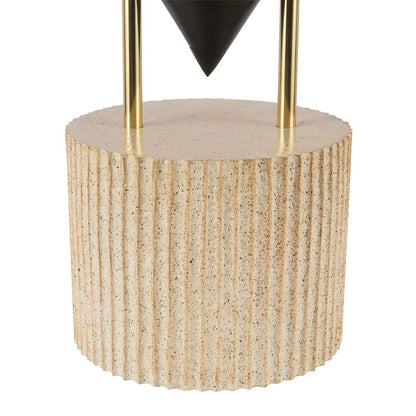 Kuzco Versus 15" Black Table Lamp, Urban Bronze