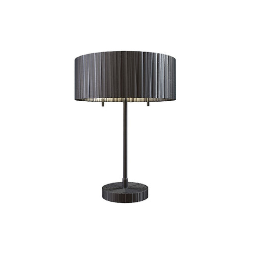 Alora Kensington 2 Light Table Lamp, Urban Bronze/Clear - TL361216UB