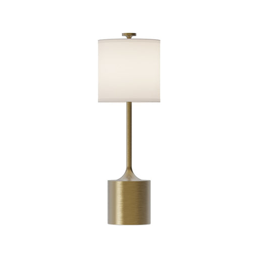 Alora Mood Issa 1Lt 26" Table Lamp, Gold/Ivory Linen/Gold/Silver - TL418726BGIL