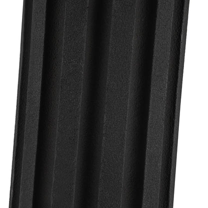 Kuzco Ono 20" Socket Table Lamp, Matte Black/White Cotton Shade