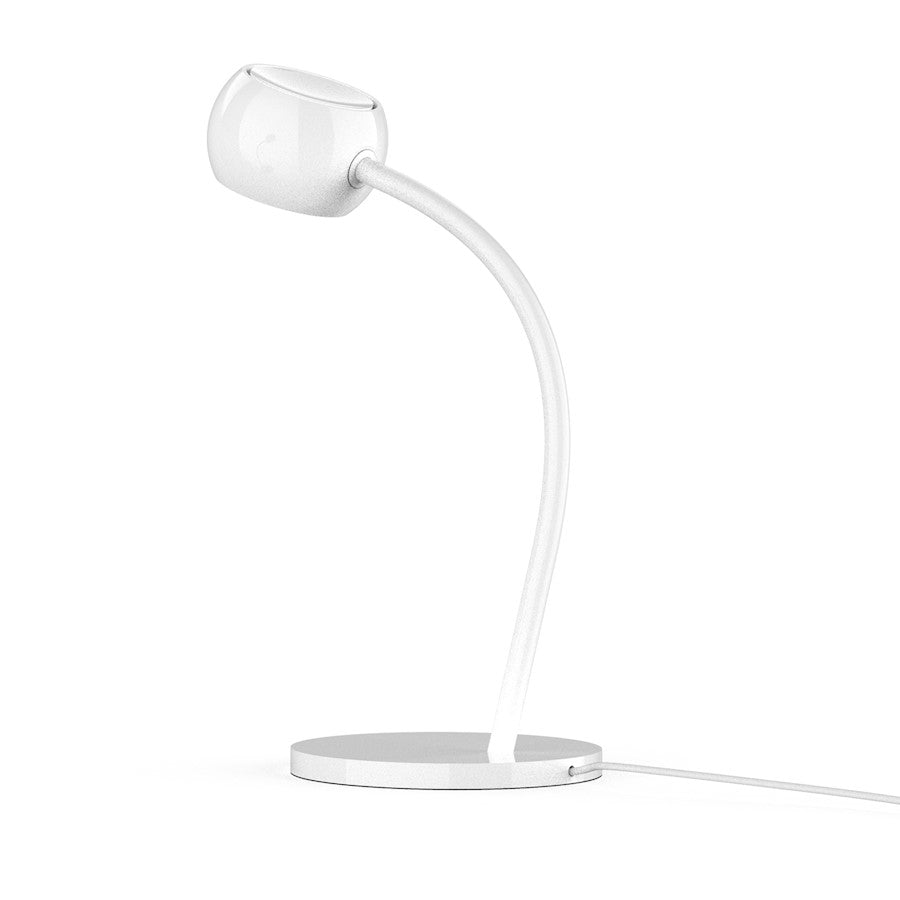 Kuzco Flux LED Table Lamp, Gloss White/Acrylic Diffuser - TL46615-GWH