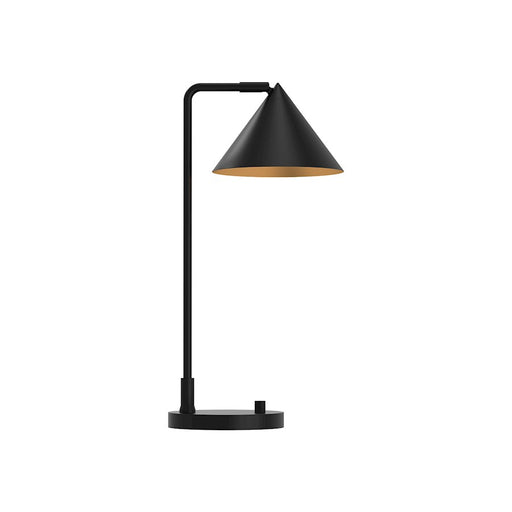 Alora Mood Remy 1 Light 20" Table Lamp, Matte Black - TL485020MB