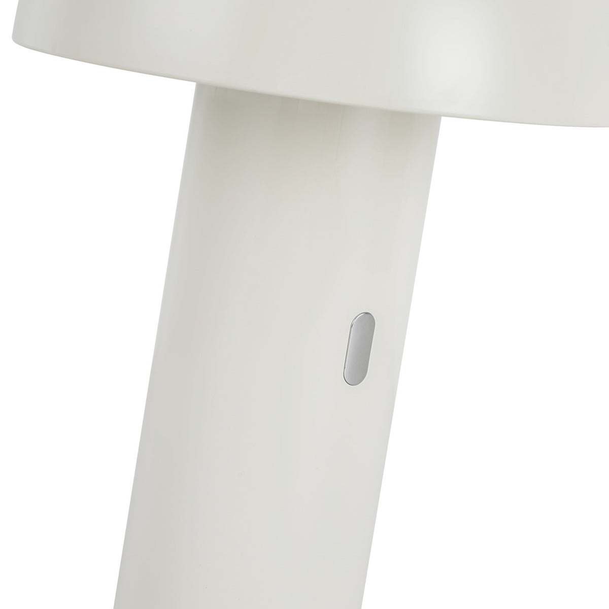 Kuzco Setas 10in Table Lamp | Mid-Century Cream Steel and Acrylic Shade | Bedroom & Office Task Light | 200lm 2700K 3-Step Dim | Model TL65210-CM