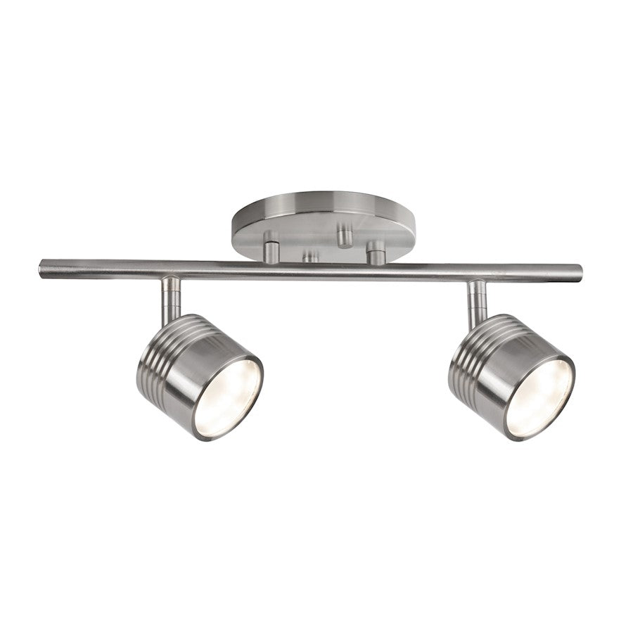 Kuzco Lyra 15" LED Track Light, Brushed Nickel/Diffusive Lens - TR10015-BN