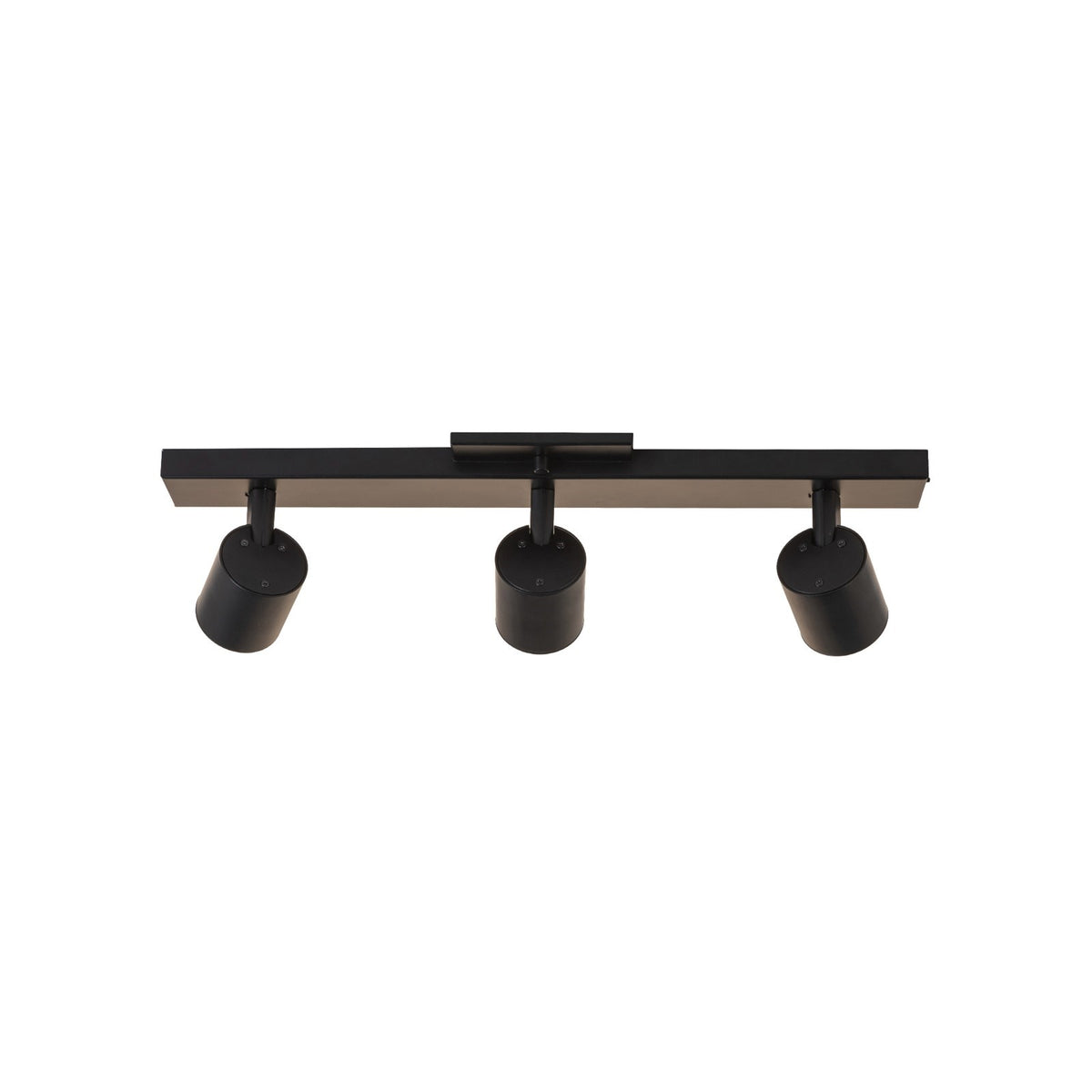 Kuzco Arnold 20in 3-Light Track Light | Industrial Black Aluminum and Steel | Kitchen & Living Room Task Lighting | Model TR19021-BK-5CCT-UNV-010