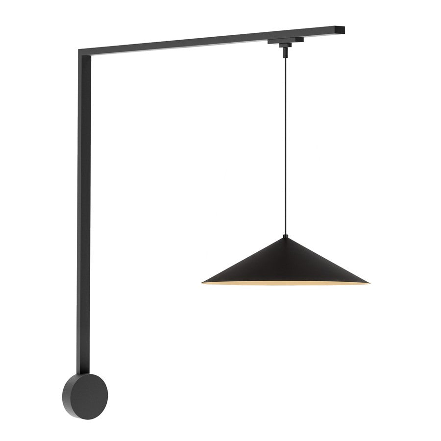 Kuzco Luiz 16" Black Dimmable LED Trilo Wall Kit, Blk - TR1W-P73915-BK