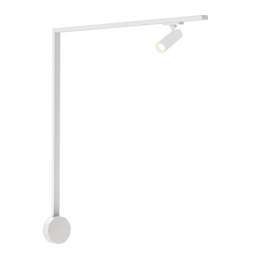 Kuzco Paolo 2" White Dimmable LED Trilo Wall Kit 3000K, Wht - TR1W-S25925-WH