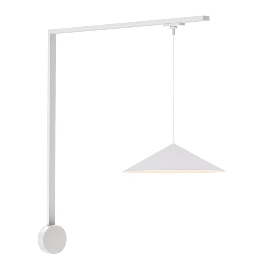 Kuzco Luiz 16" White Dimmable LED Trilo Wall Kit 4000K, Wht - TR1W4-P73915-WH