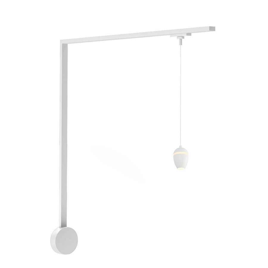 Kuzco Eloa 3" White Dimmable LED Trilo Wall Kit 4000K, Wht - TR1W4-P89703-WH