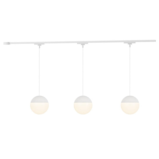 Kuzco Monae 81" White Dimmable LED Trilo Ceiling Kit 3000K, Wht - TR3C-P11707-WH
