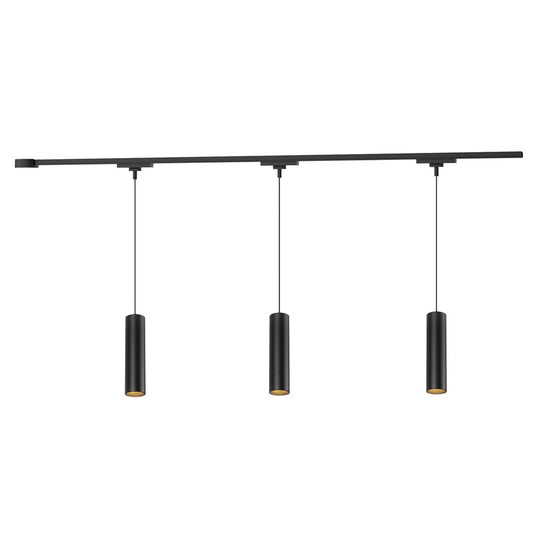 Kuzco Remuda 81" Black Dimmable LED Trilo Ceiling Kit 3000K - TR3C-P71602-BK