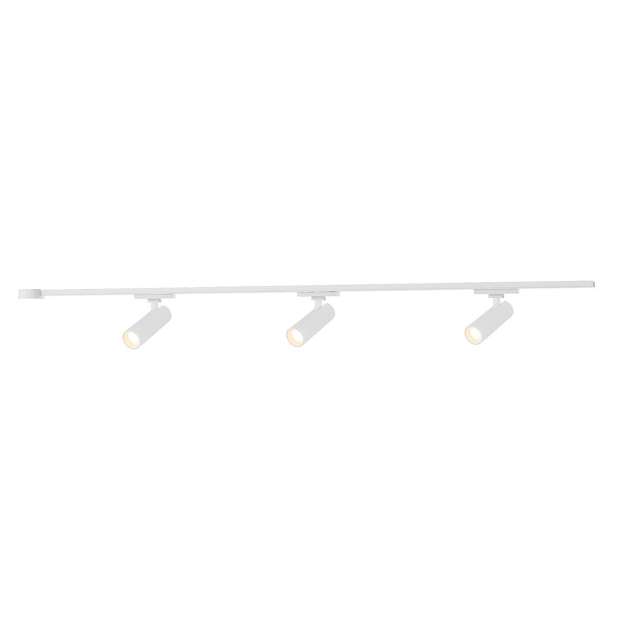 Kuzco Paolo 81" x 5" Wht Dim LED Trilo Ceiling Kit 3000K, Wht - TR3C-S25925-WH
