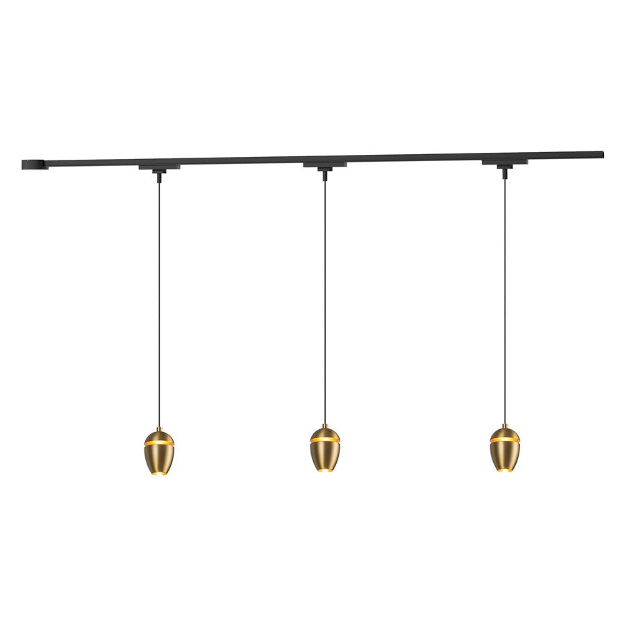 Kuzco Eloa 38" Gold Dim LED Trilo Ceiling Kit 4000K, Gold - TR3C4-P89703-BG