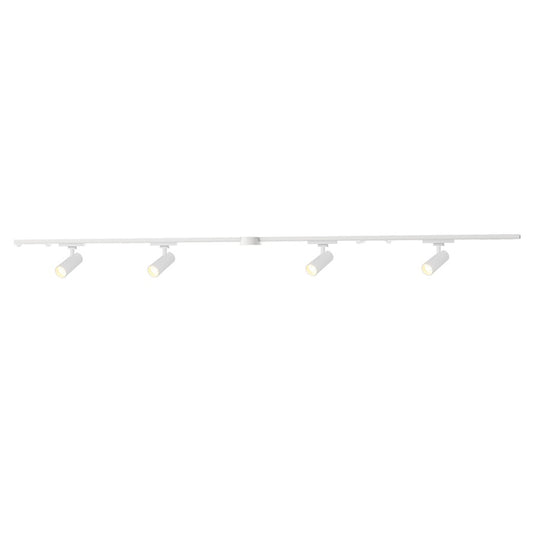 Kuzco Paolo 81" Wht Dim LED Trilo Ceiling Kit 3000K, Wht - TR4C-S25914-WH