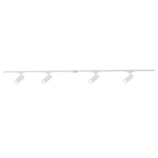 Kuzco Paolo 81" x 5" Dimmable LED Trilo Ceiling Kit 3000K, Wht - TR4C-S25925-WH
