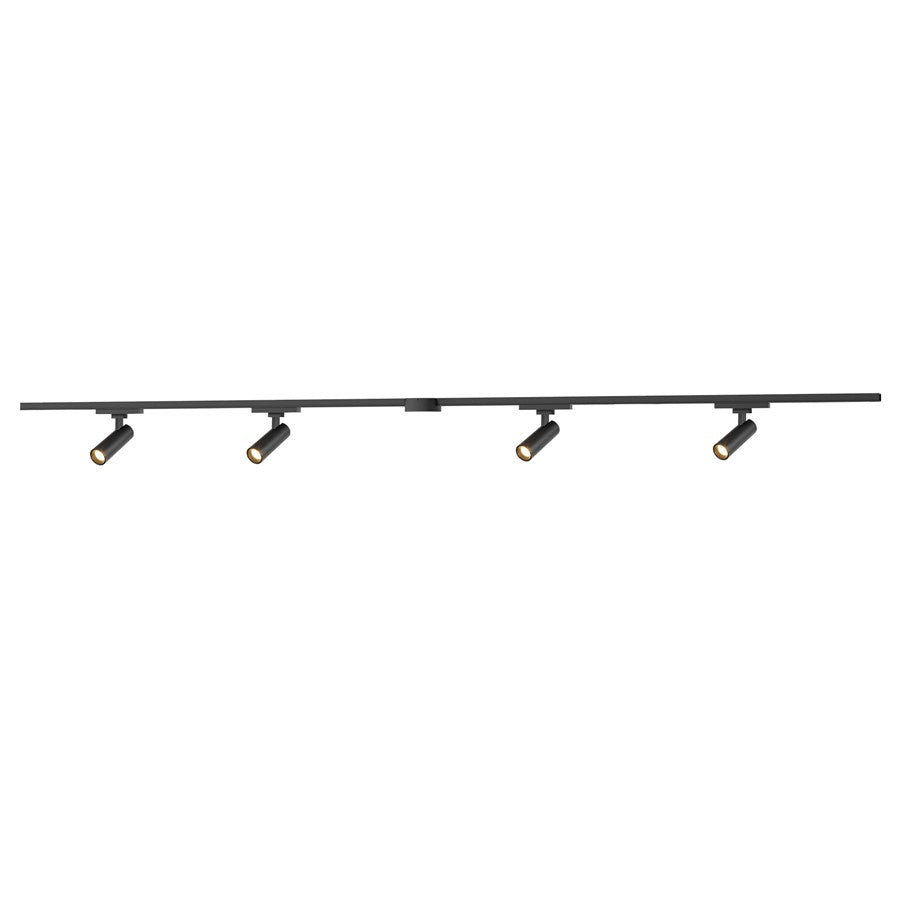 Kuzco Paolo 81" Blk Dim LED Trilo Ceiling Kit 4000K, Blk - TR4C4-S25914-BK
