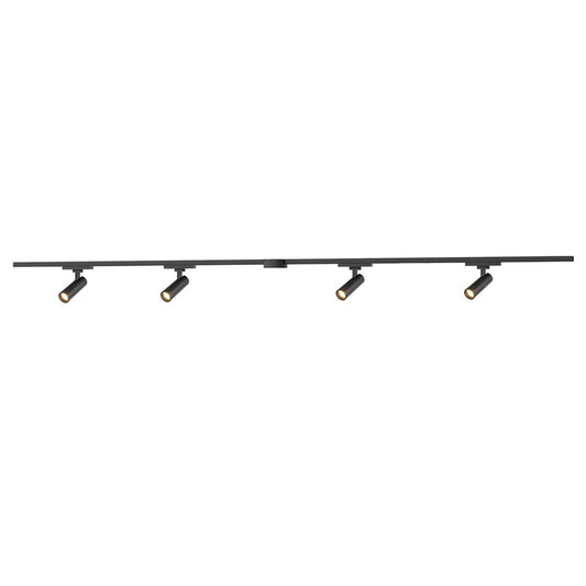 Kuzco Paolo 81" Blk Dim LED Trilo Ceiling Kit 4000K, Blk - TR4C4-S25914-BK