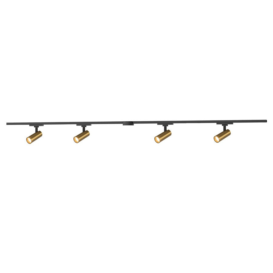 Kuzco Paolo 81" x 5" Gold Dim LED Trilo Ceiling Kit, Gold - TR4C4-S25925-BG