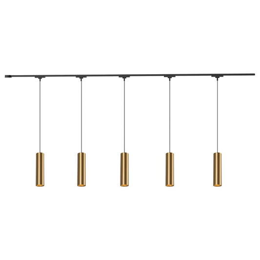 Kuzco Remuda 81" Gold Dim LED Trilo Ceiling Kit 4000K, Gold - TR5C4-P71602-BG