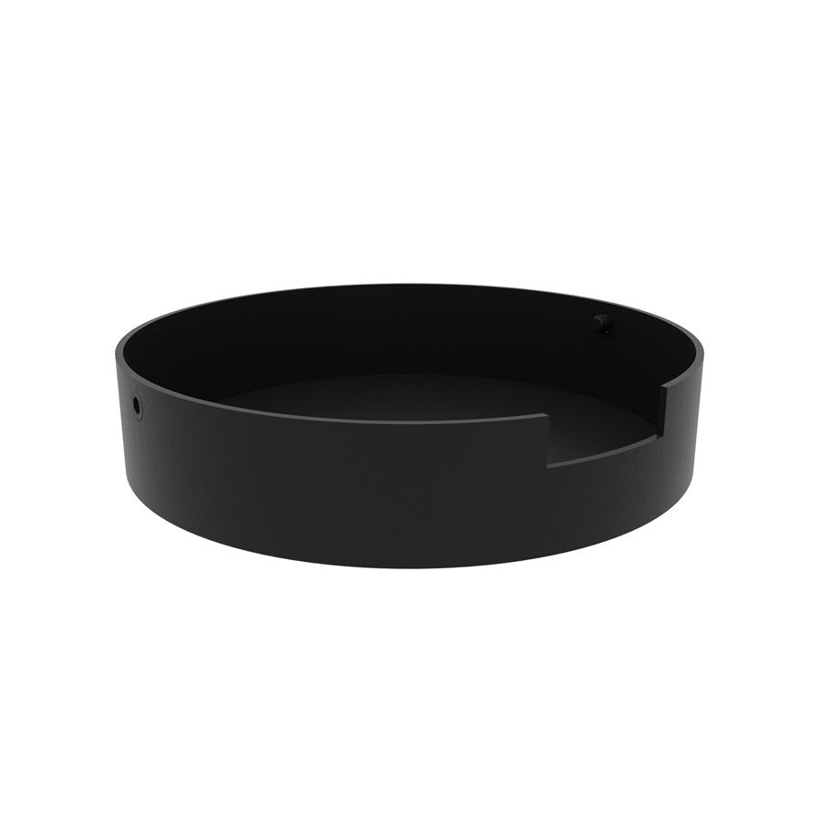 Kuzco Trilo 361 Track 4" Canopy/Driver Cover, Black - TR989361-BK