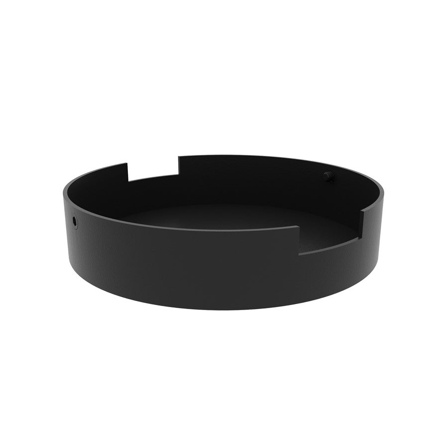 Kuzco Trilo 362 Track 4" Canopy/Driver Cover, Black - TR989362-BK