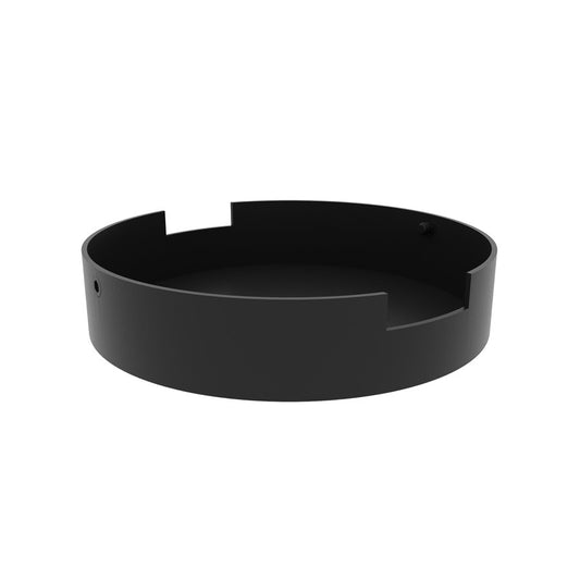 Kuzco Trilo 362 Track 4" Canopy/Driver Cover, Black - TR989362-BK