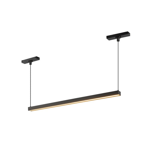 Kuzco Mira 22" Trilo Track Linear Pendant, 4000K, Black - TRL28122-BK-4K