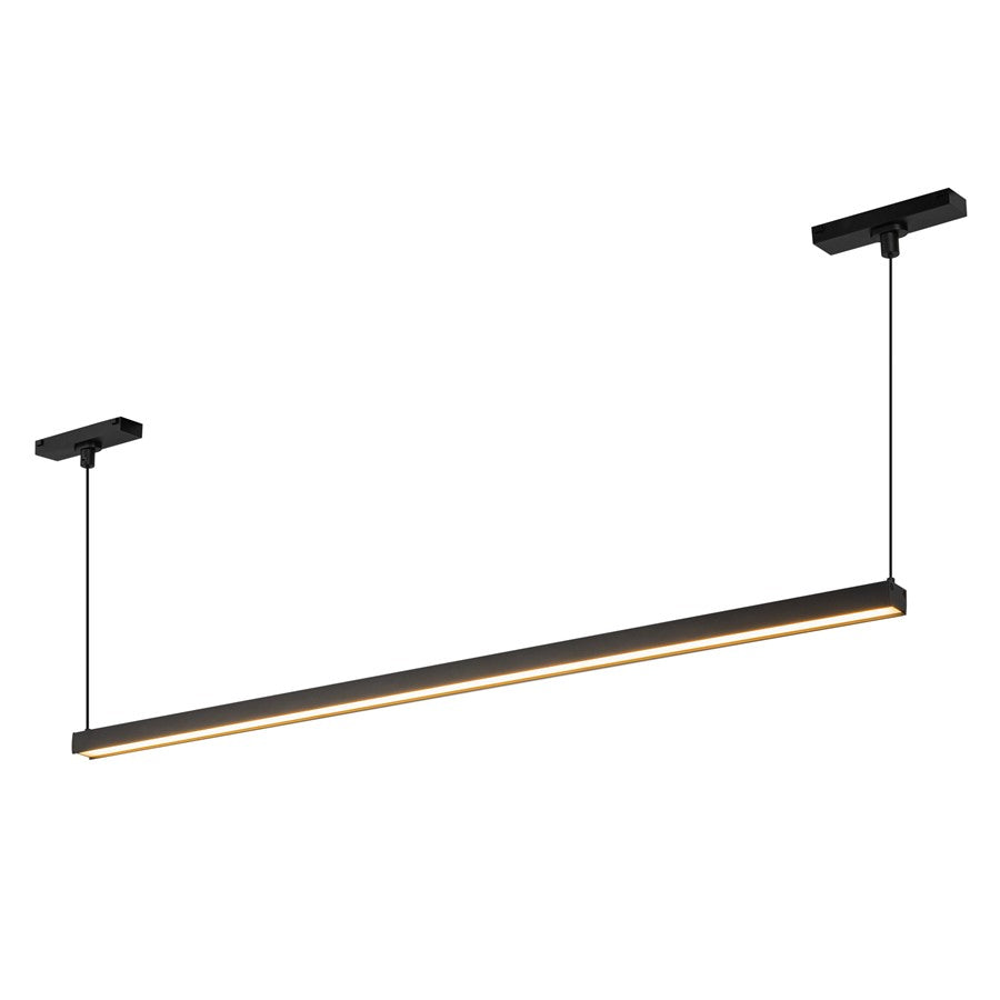 Kuzco Mira 33" Trilo Track Linear Pendant, 4000K, Black - TRL28133-BK-4K